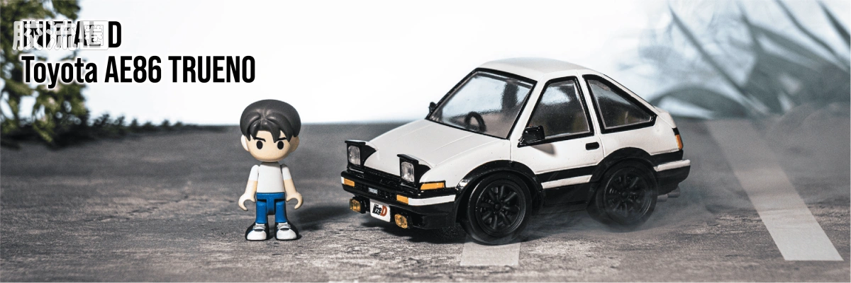 T-SPARK Q VILLAGE QV-05 头文字D 丰田AE86雷鸣 - 图片
