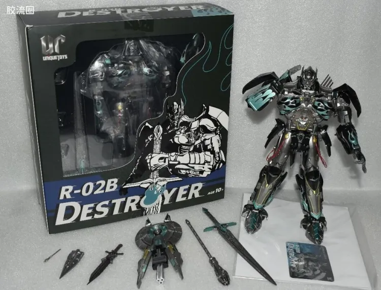 Unique Toys变形金刚系列 普通版 R-02B 电影版5 擎天柱（夜巡）