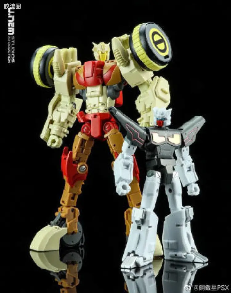 MMC变形玩具系列 R系列 R-45 郭文+发条(Mnemo)