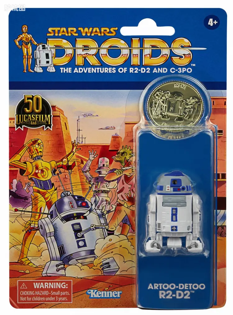 星球大战THE VINTAGE COLLECTION VINTAGE 星球动画:外星一对宝 R2-D2