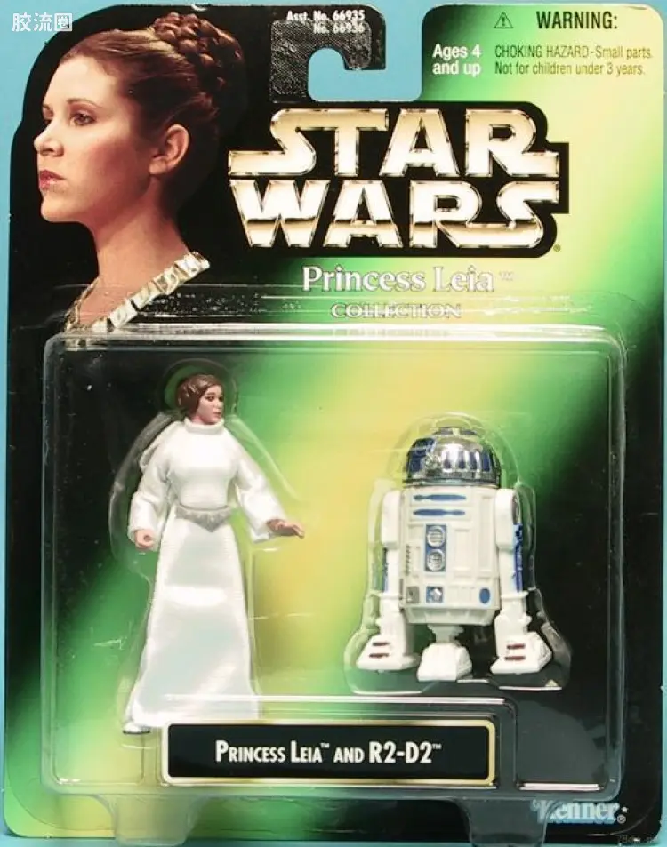 R2-D2 and Princess Leia