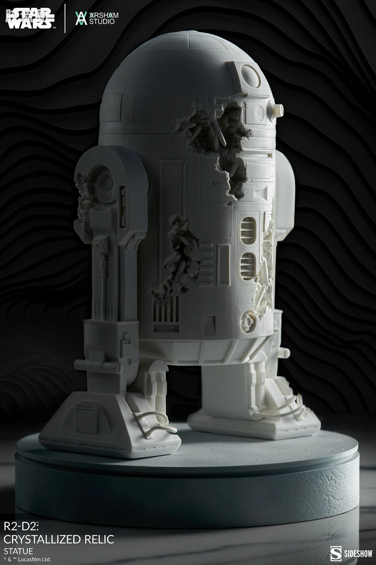 sideshow静态模型系列 Statue R2-D2：结晶遗物 - 图片