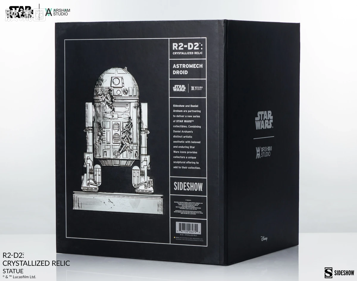 sideshow静态模型系列 Statue R2-D2：结晶遗物 - 图片
