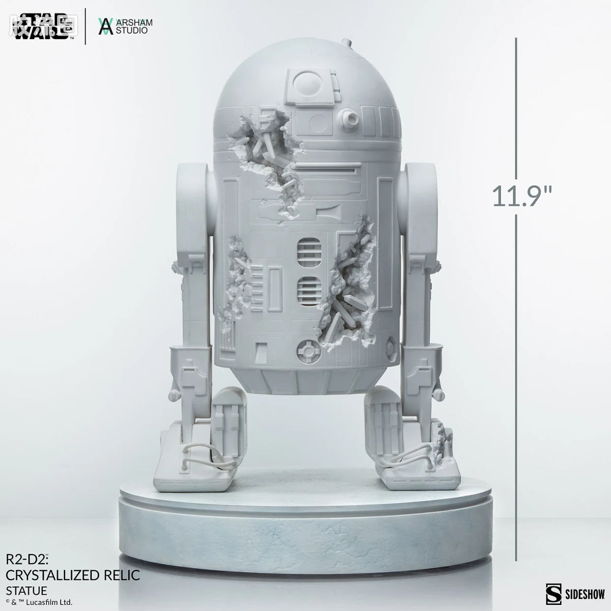 sideshow静态模型系列 Statue R2-D2：结晶遗物 - 图片
