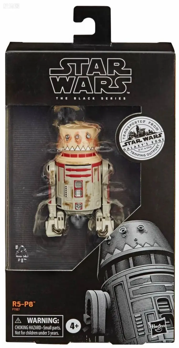 星球大战 THE BLACK SERIES 星球大战: 银河边缘系列 Target独家发售版 R5-P8 