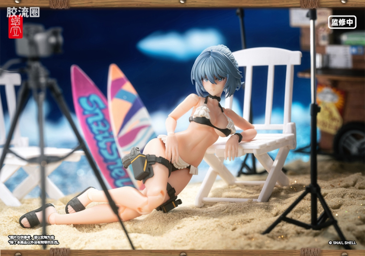 蜗之壳 综合手办 1/12可动成品系列 RA-02S 和音·夏日特勤