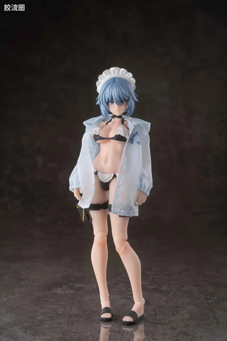 蜗之壳 综合手办 1/12可动成品系列 RA-02S 和音·夏日特勤 - 图片