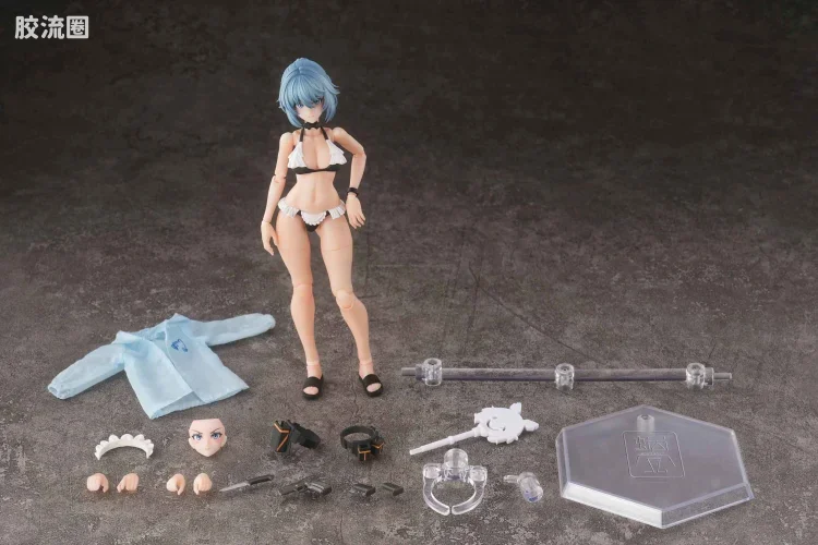 蜗之壳 综合手办 1/12可动成品系列 RA-02S 和音·夏日特勤 - 图片