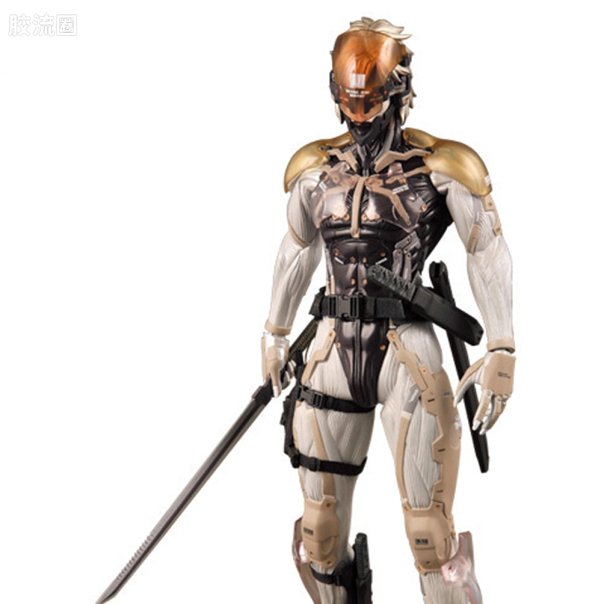 RAH12寸真人皮偶系列玩具 合金装备 RAIDEN（MGS4 Ver.）