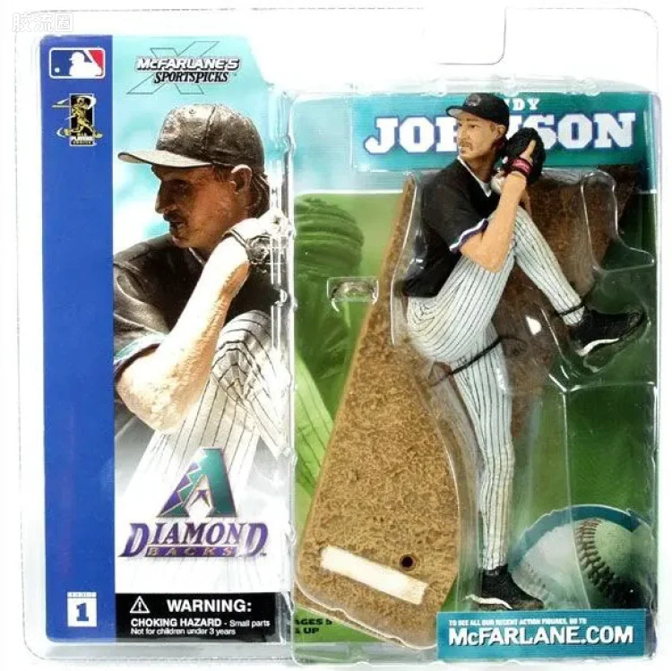 麦克法兰MLB棒球系列玩具 第1代 RANDY JOHNSON