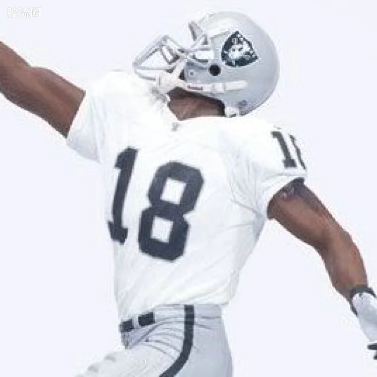 麦克法兰NFL美式足球系列玩具 第11代 RANDY MOSS 2 (RAIDERS)