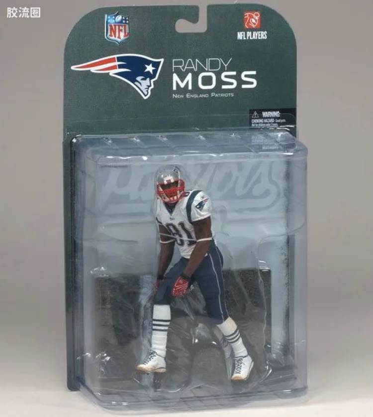 麦克法兰NFL美式足球系列玩具 第17代 RANDY MOSS 4