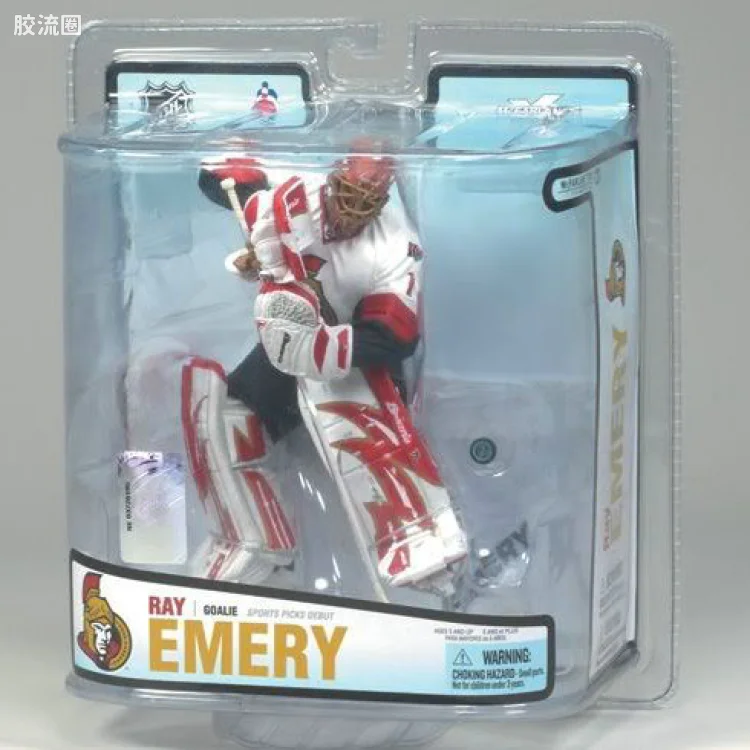 麦克法兰NHL冰球系列玩具 第18代 RAY EMERY