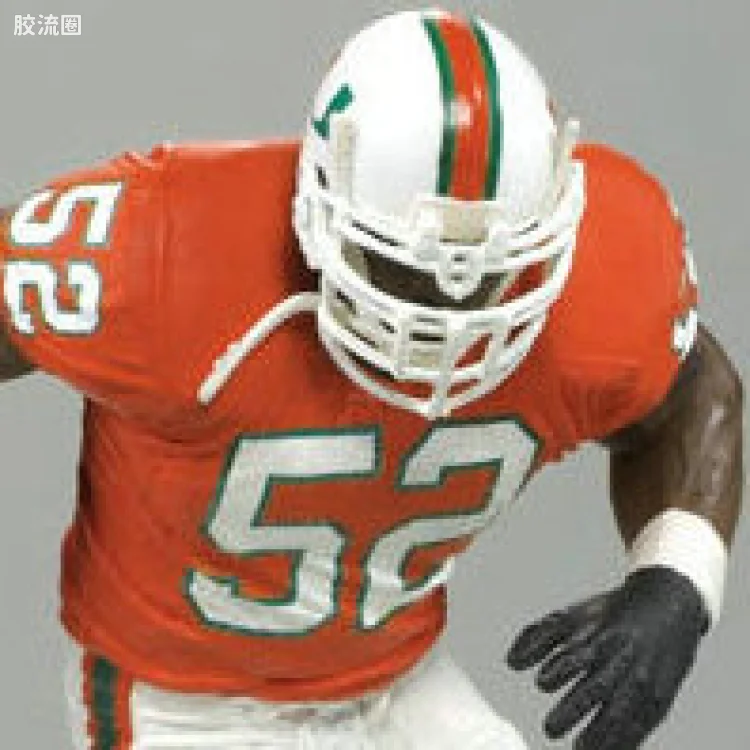 麦克法兰NFL美式足球系列玩具 COLLEGE第1代 RAY LEWIS