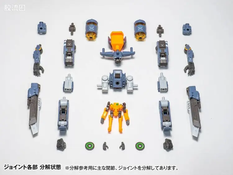 核诚治造机甲成品系列 驳机制-ROBOT BUILD- RB-05 CARBE 棘蟹 通用配色ver.
