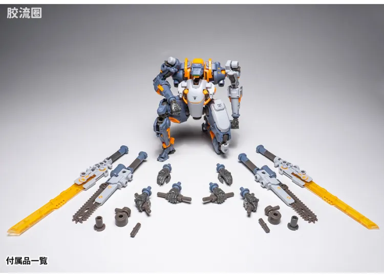 核诚治造机甲成品系列 驳机制-ROBOT BUILD- RB-09 Ronin 浪人 通用配色ver.