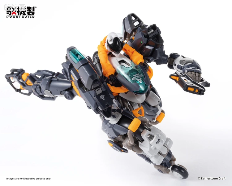 核诚治造机甲成品系列 驳机制-ROBOT BUILD- RB-14 九号电姬