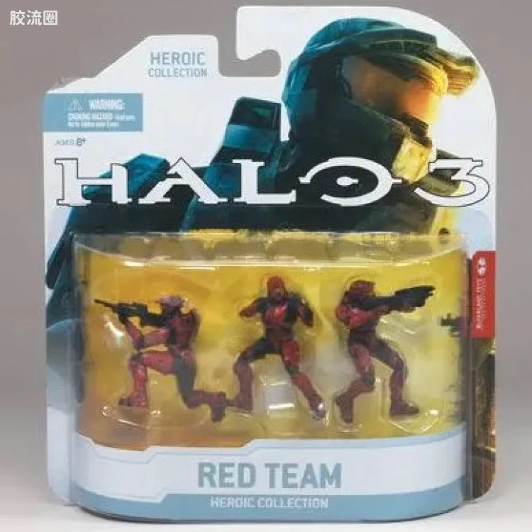 麦克法兰游戏与动画系列 光环 英雄典藏版2009第一弹 RED TEAM 红队