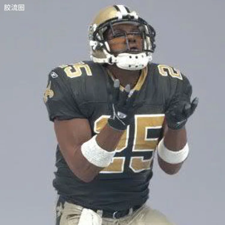 麦克法兰NFL美式足球系列玩具 第14代 REGGIE BUSH