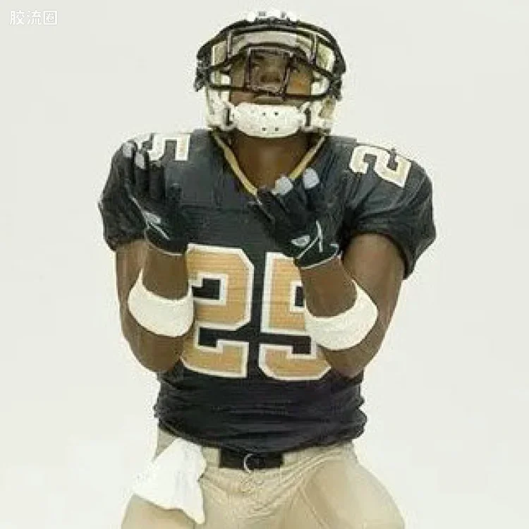 麦克法兰NFL美式足球系列玩具 3寸系列第5代 REGGIE BUSH