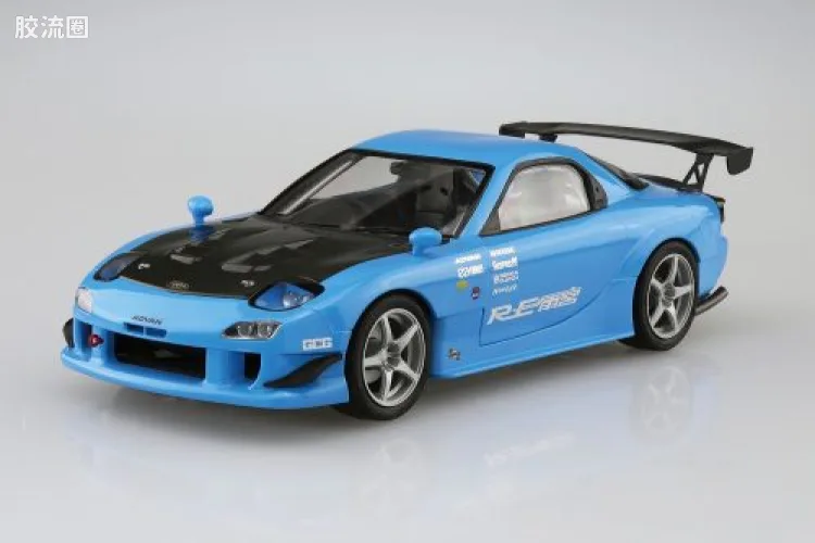 青岛社汽车拼装模型系列 1/24 改装车 RE雨宮 FD3S RX-7 '99（马自达）