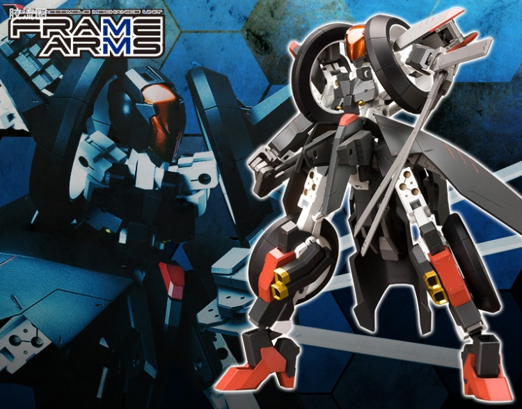 寿屋FRAME ARMS 新生版 :RE #021 RF-12 驱狼九式 - 图片