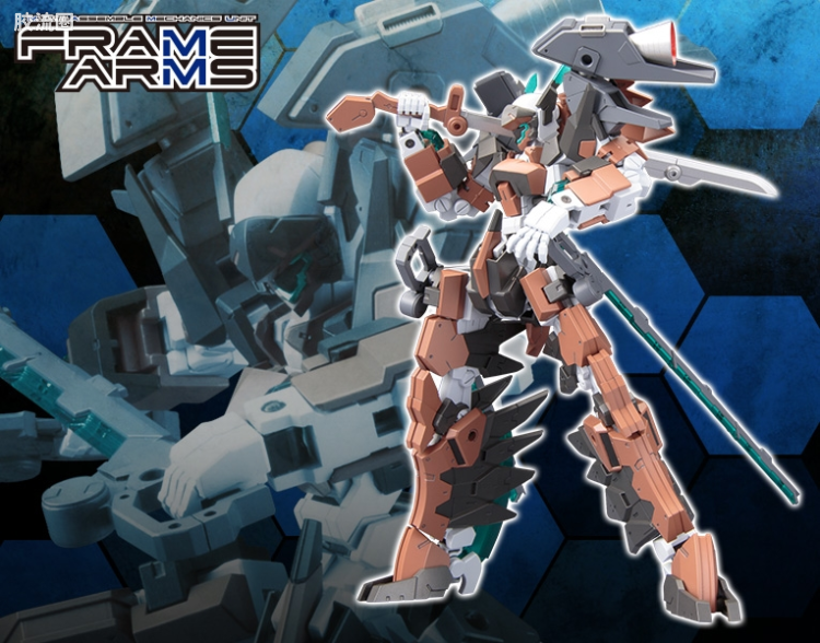 寿屋FRAME ARMS 新生版 :RE #031 RF-Ex10 秃鹰改 - 图片