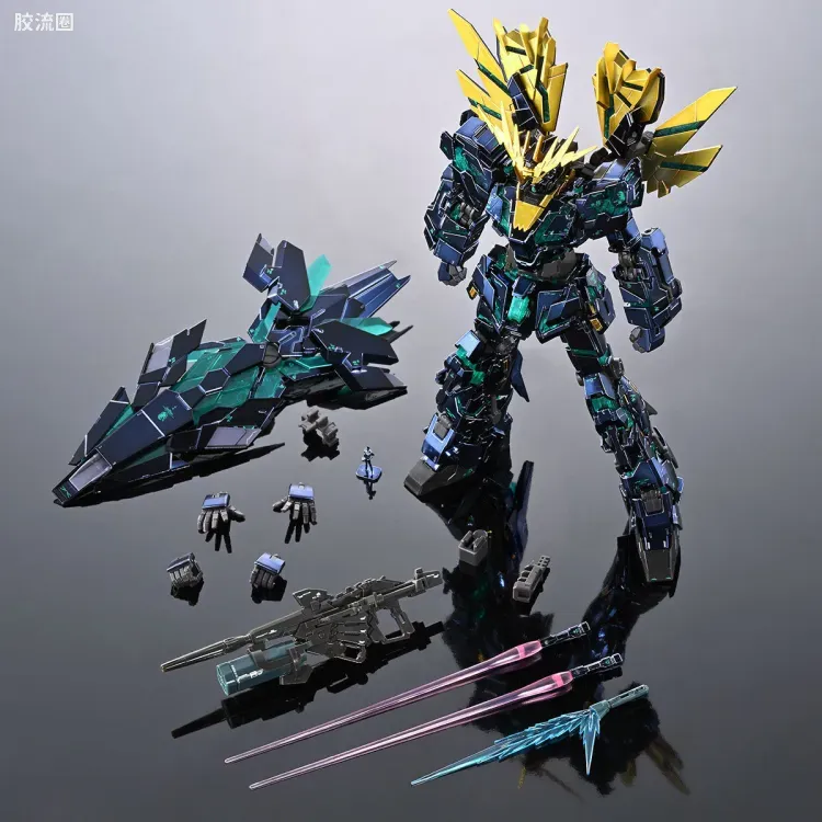 RG 网络限定版 独角兽高达2号机 报丧女妖·命运女神 (最终决战样式) [特殊涂层] - 图片