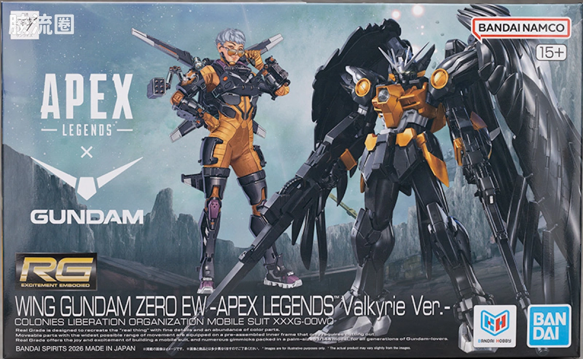 RG 网络限定版 飞翼高达零式EW -APEX LEGENDS(TM) 瓦尔基里Ver.- - 图片