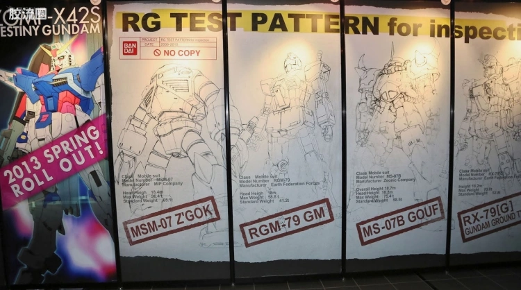 RG 参考出品/开发中商品 RG往期未商品化企划① (UC)