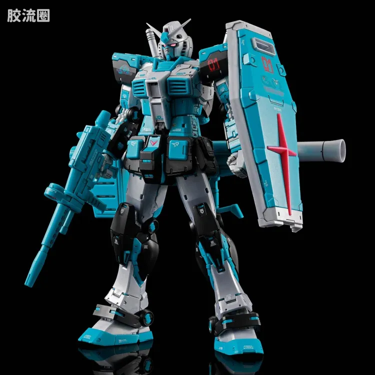 RG 网络限定版 RX-78-2 高达 Ver.2.0 [初音未来Ver.] - 图片
