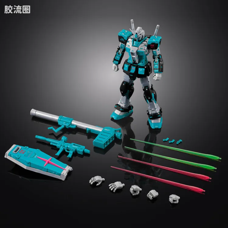 RG 网络限定版 RX-78-2 高达 Ver.2.0 [初音未来Ver.] - 图片