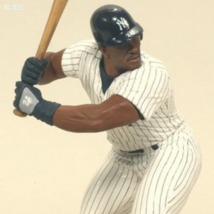 麦克法兰MLB棒球系列玩具 COOPERSTOWN第8代 RICKEY HENDERSON (New York Yankees)