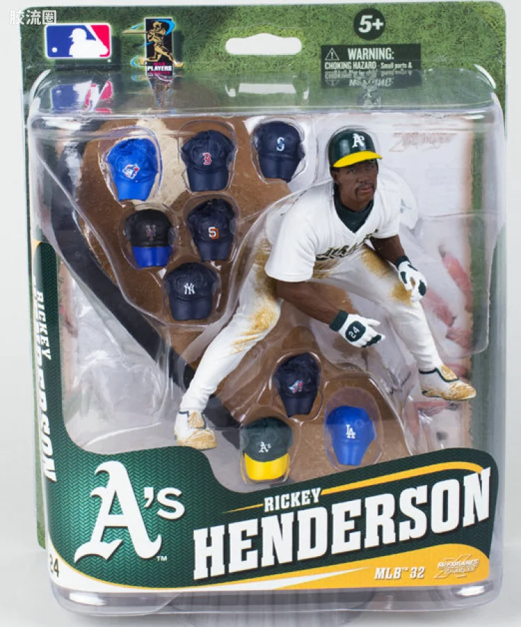 麦克法兰MLB棒球系列玩具 第32代 RICKY HENDERSON