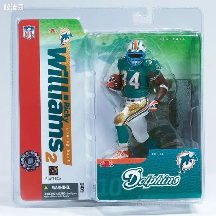 麦克法兰NFL美式足球系列玩具 第10代 RICKY WILLIAMS 2