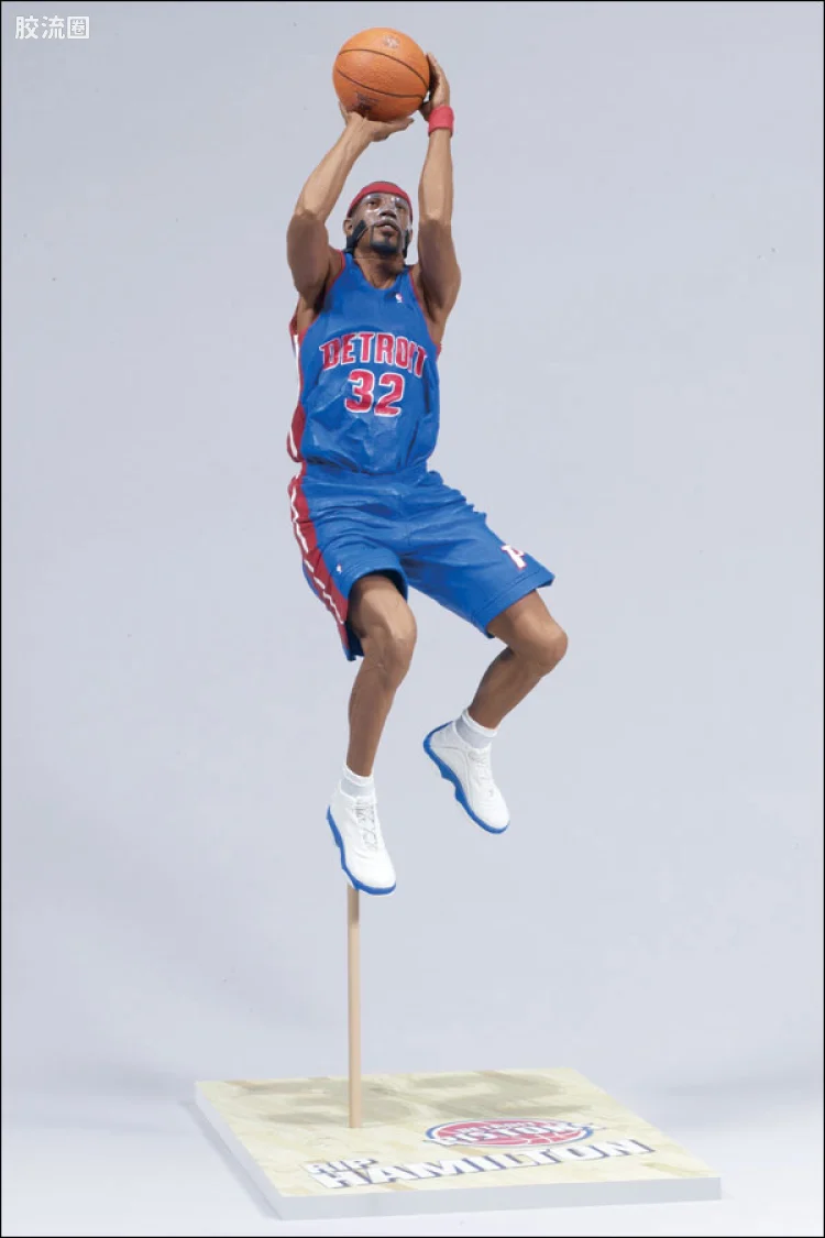 麦克法兰NBA篮球系列玩具 第9代 RIP HAMILTON