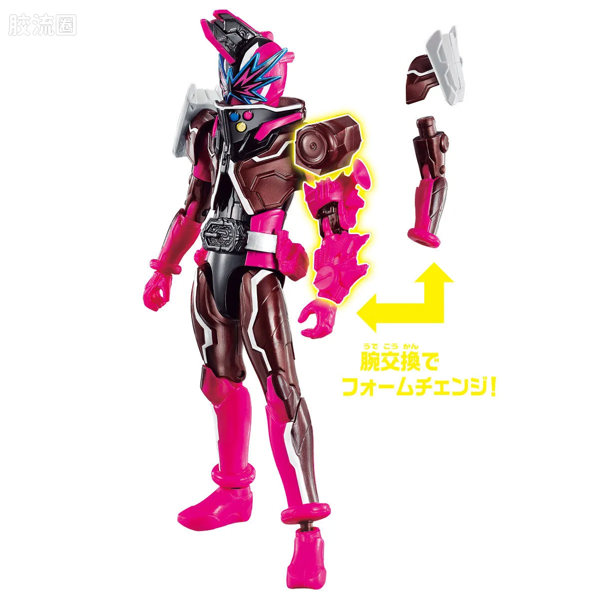 RIDER KICK'S FIGURE 普通版 假面骑士剑闪 汉森纳茨与格蕾泰尔&不莱梅的摇滚乐队 形态变换套装 - 图片