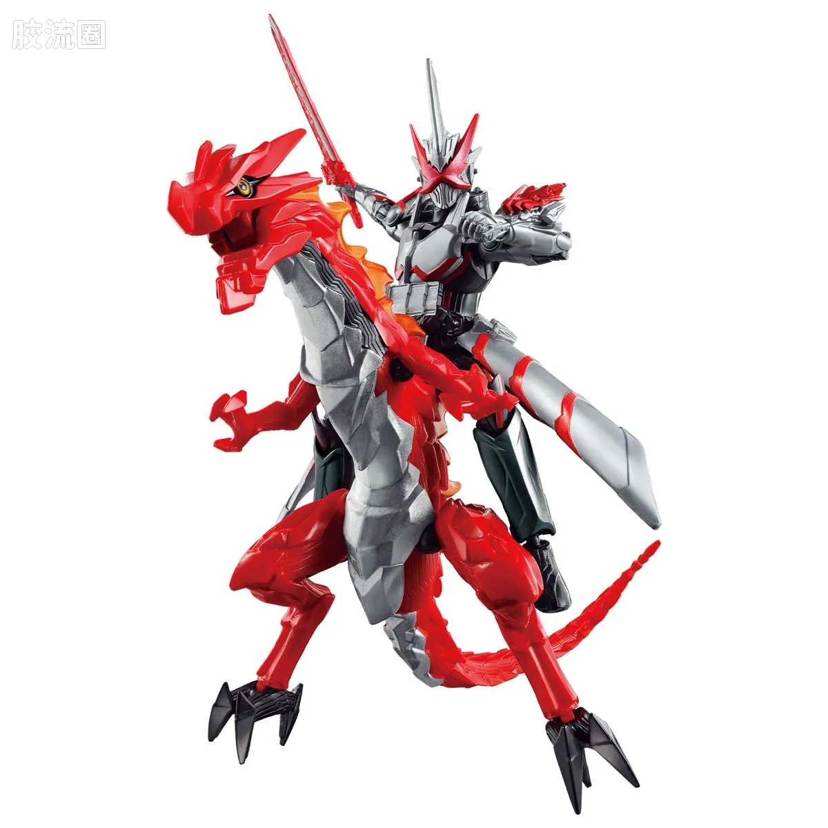 RIDER KICK'S FIGURE 普通版 假面骑士圣刃 龙骑士&奇幻组合套装 - 图片