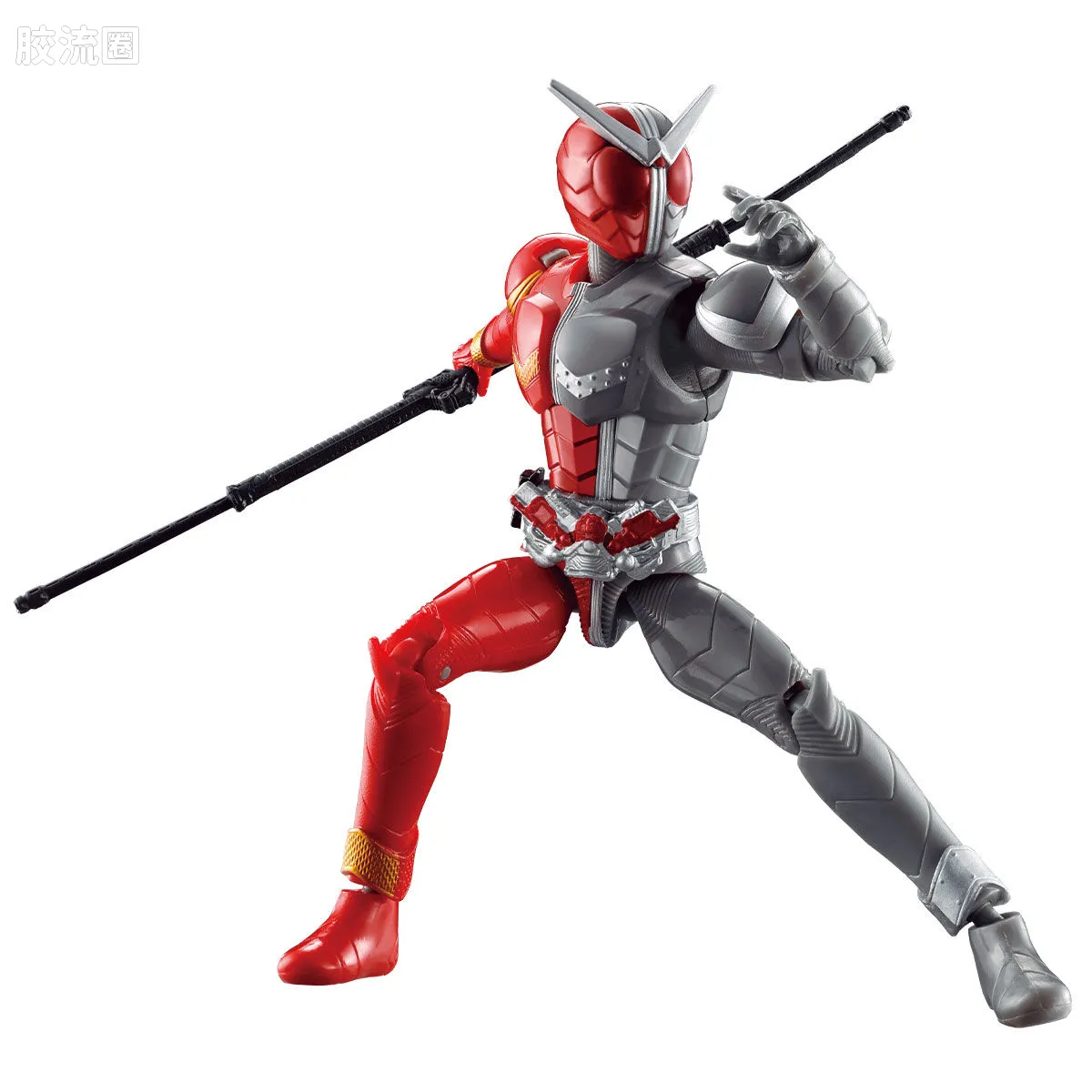 RIDER KICK'S FIGURE 普通版 假面骑士双骑 狂热金属 - 图片