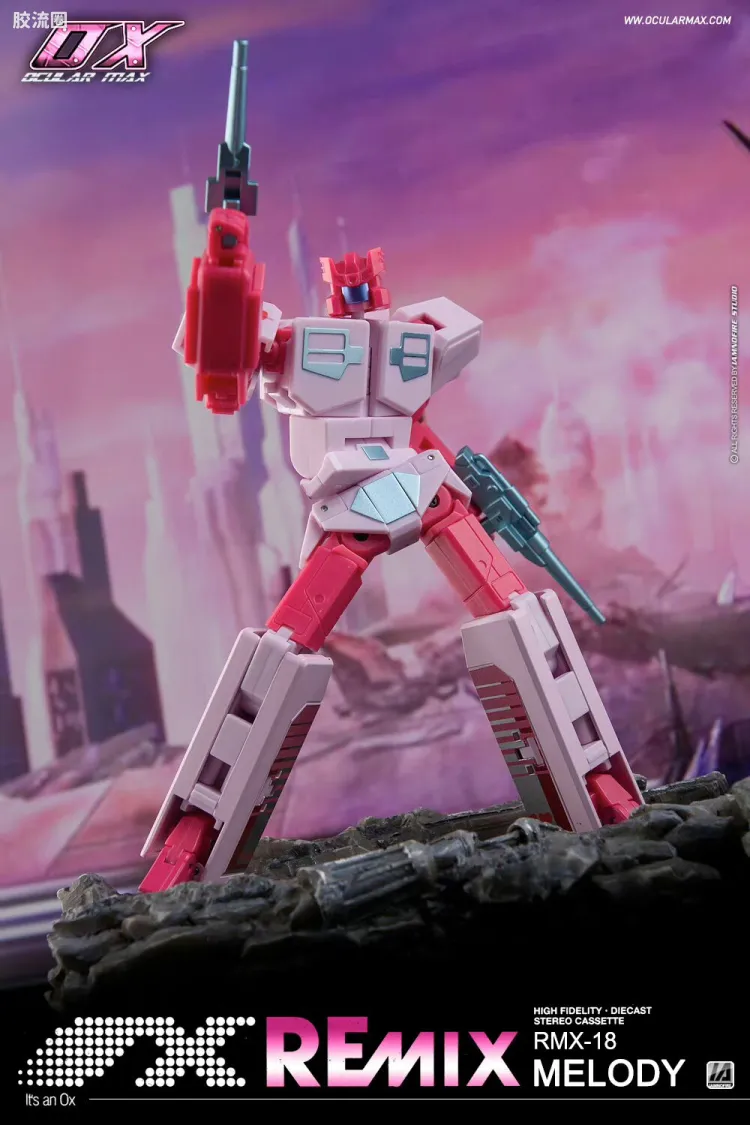 Ocular Max变形金刚系列 RMX系列 RMX-18 Melody（会场版）
