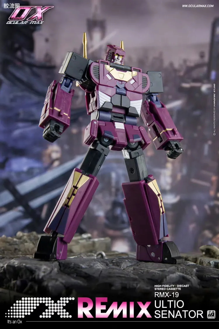 Ocular Max变形金刚系列 RMX系列 RMX-19 蝙蝠议员（2024tfcon会场版）