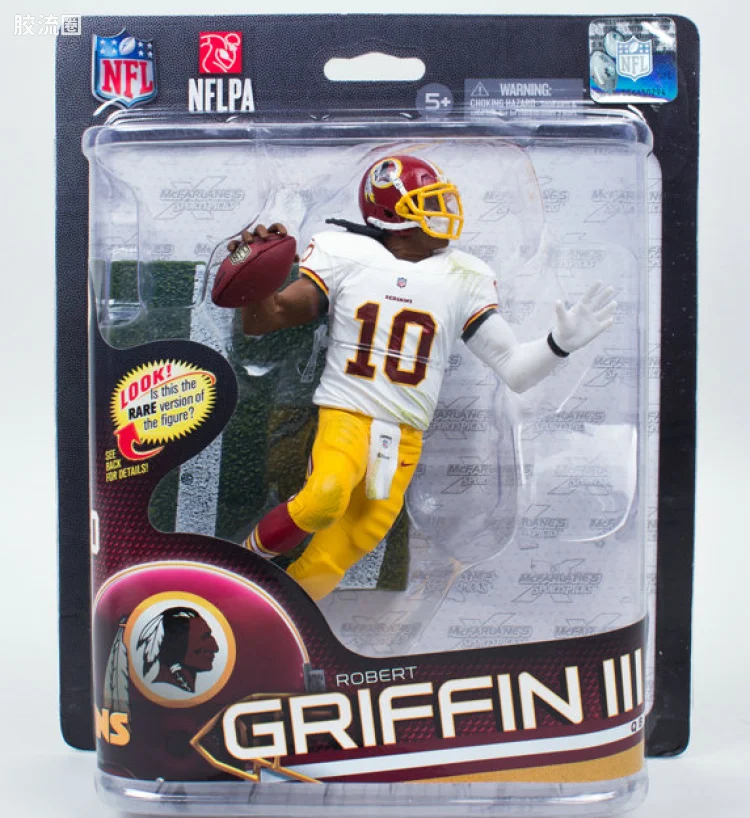麦克法兰NFL美式足球系列玩具 第32代 ROBERT GRIFFIN III