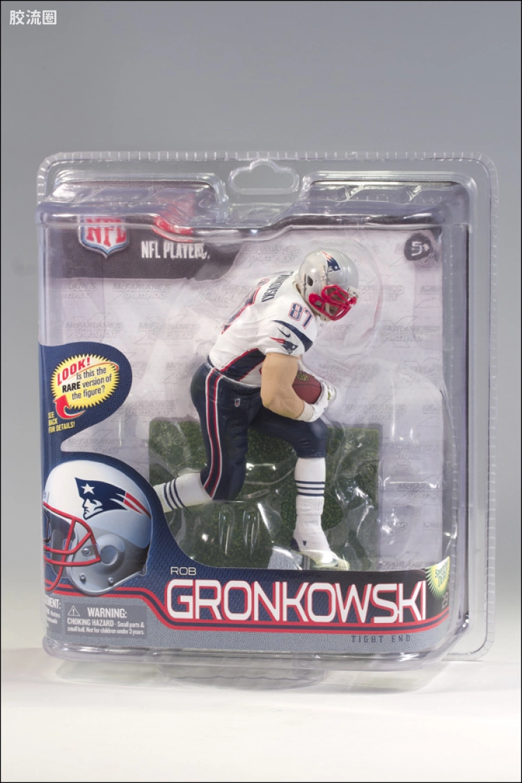 麦克法兰NFL美式足球系列玩具 第29代 ROB GRONKOWSKI