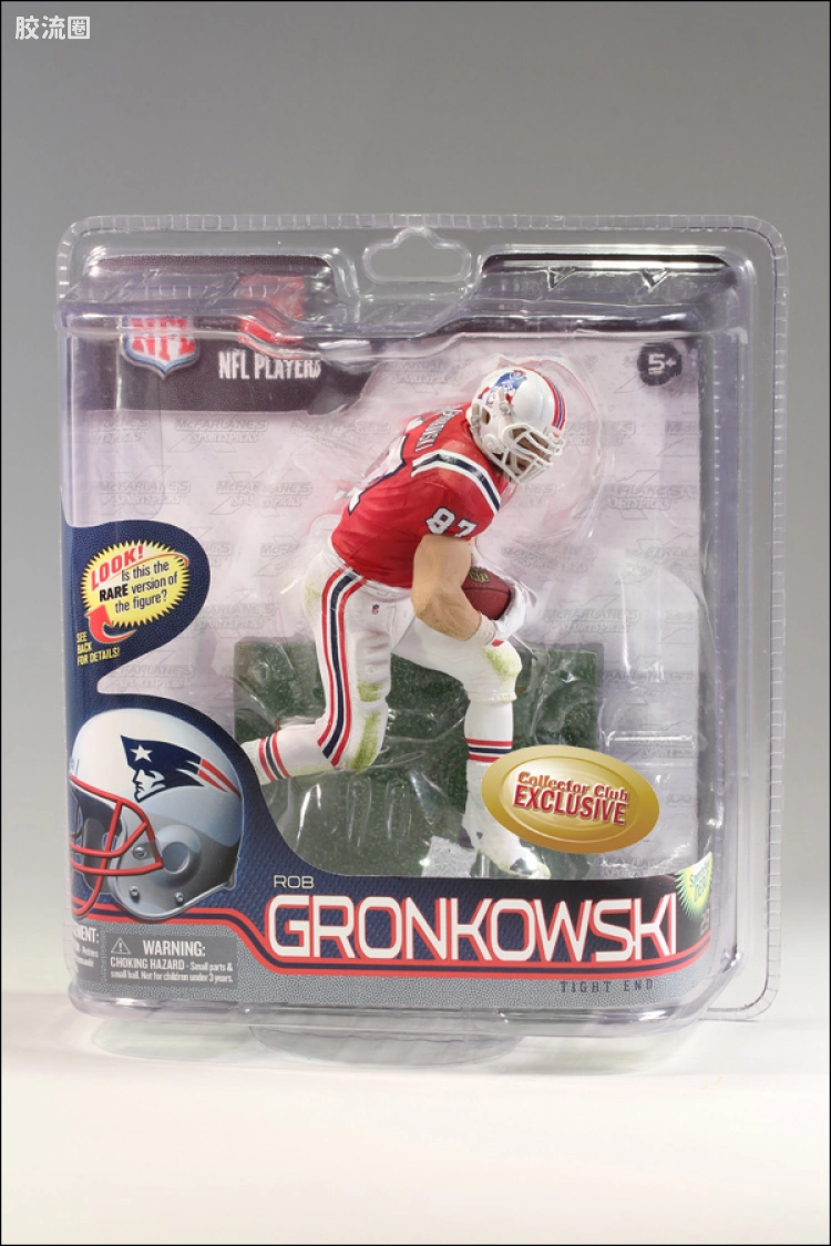 麦克法兰NFL美式足球系列玩具 特别版 ROB GRONKOWSKI COLLECTORS CLUB EXCLUSIVE