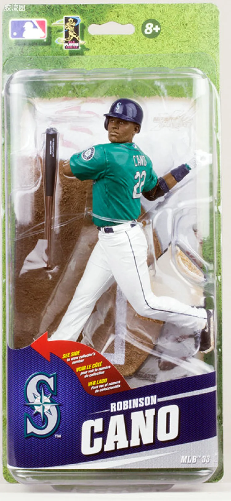 麦克法兰MLB棒球系列玩具 第33代 ROBINSON CANO