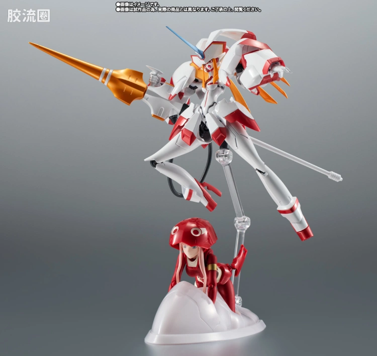 ROBOT魂 DARLING in the FRANXX系列 鹤望兰号&S.H.Figuarts 02 5周年纪念套装 - 图片