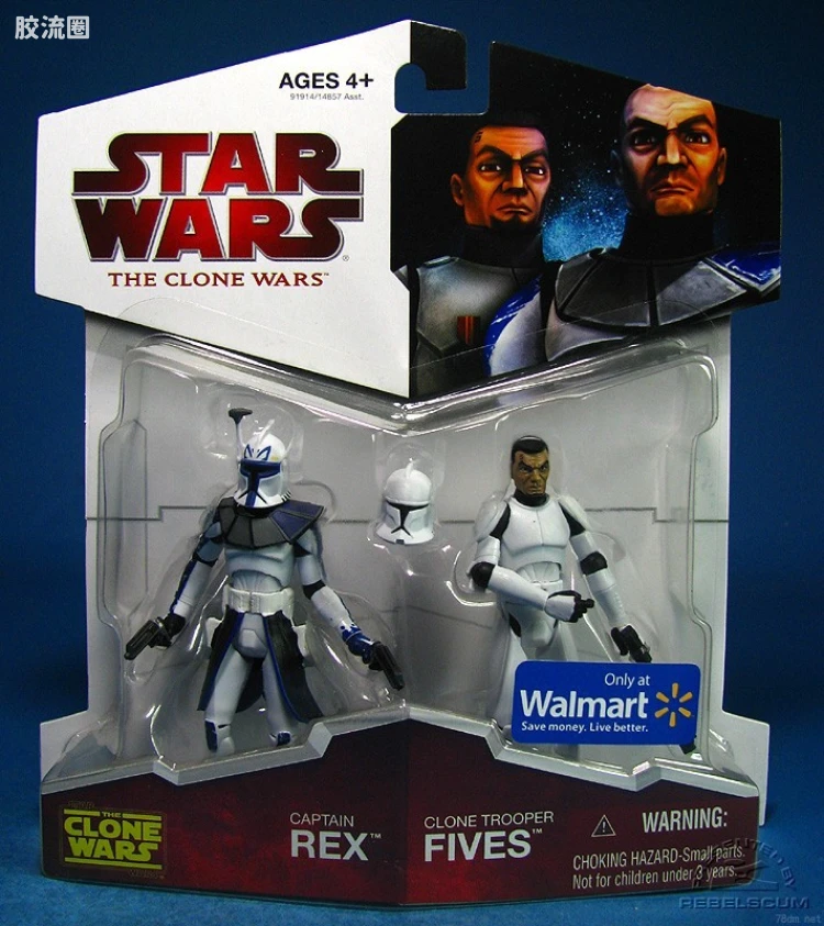 星球大战 THE CLONE WARS 特别版 ROOKIES: Captain Rex & Clone Trooper Fives