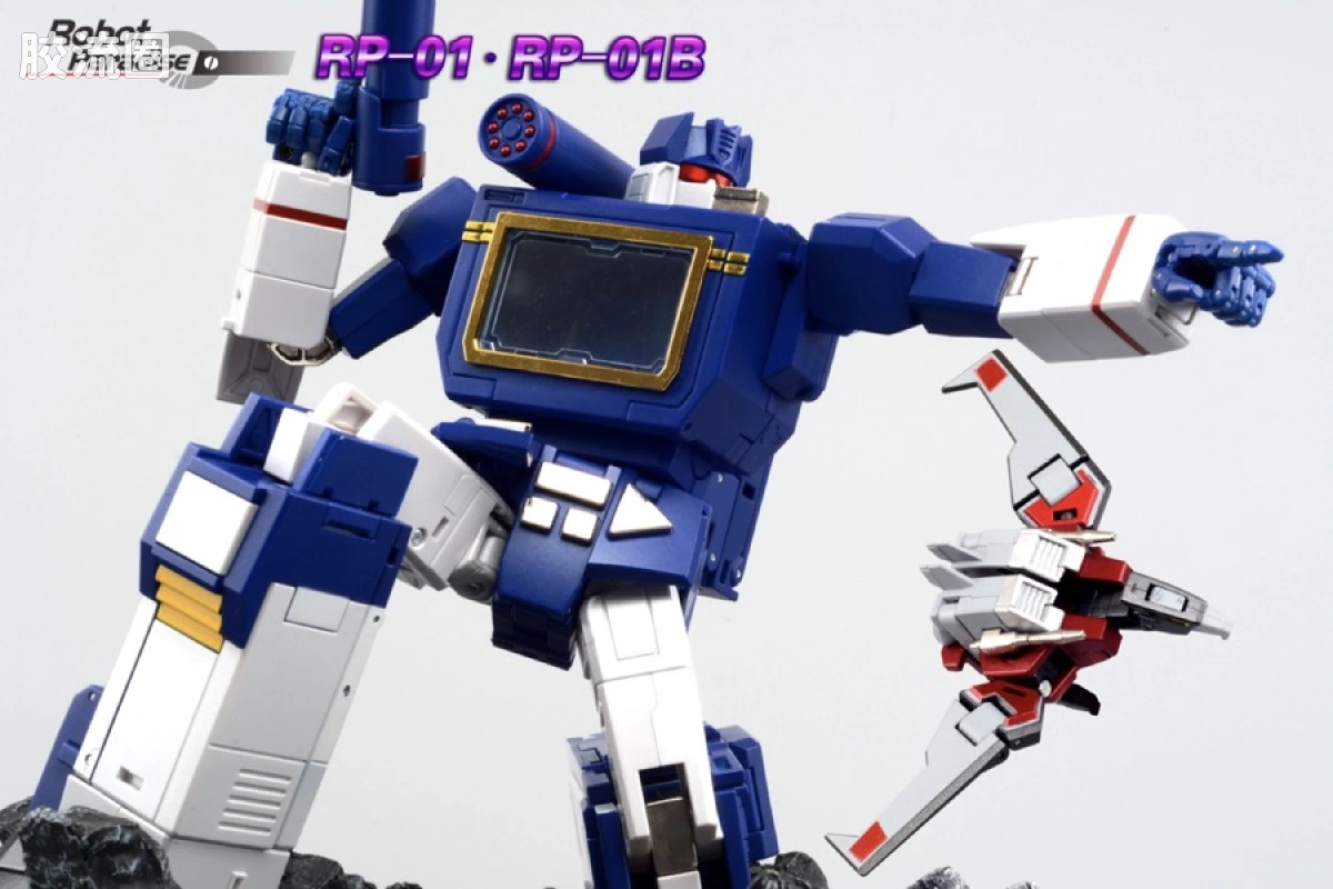 FansToys变形玩具系列 RP RP-01B 轰隆隆&激光鸟&机器狗 - 图片