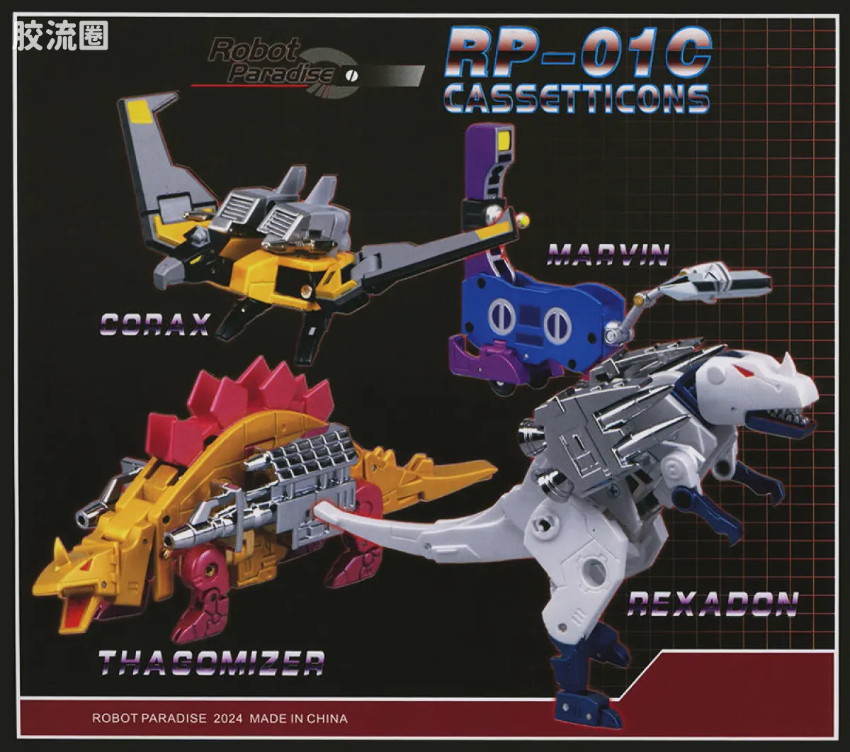 FansToys变形玩具系列 RP RP-01C 磁带战士 - 图片