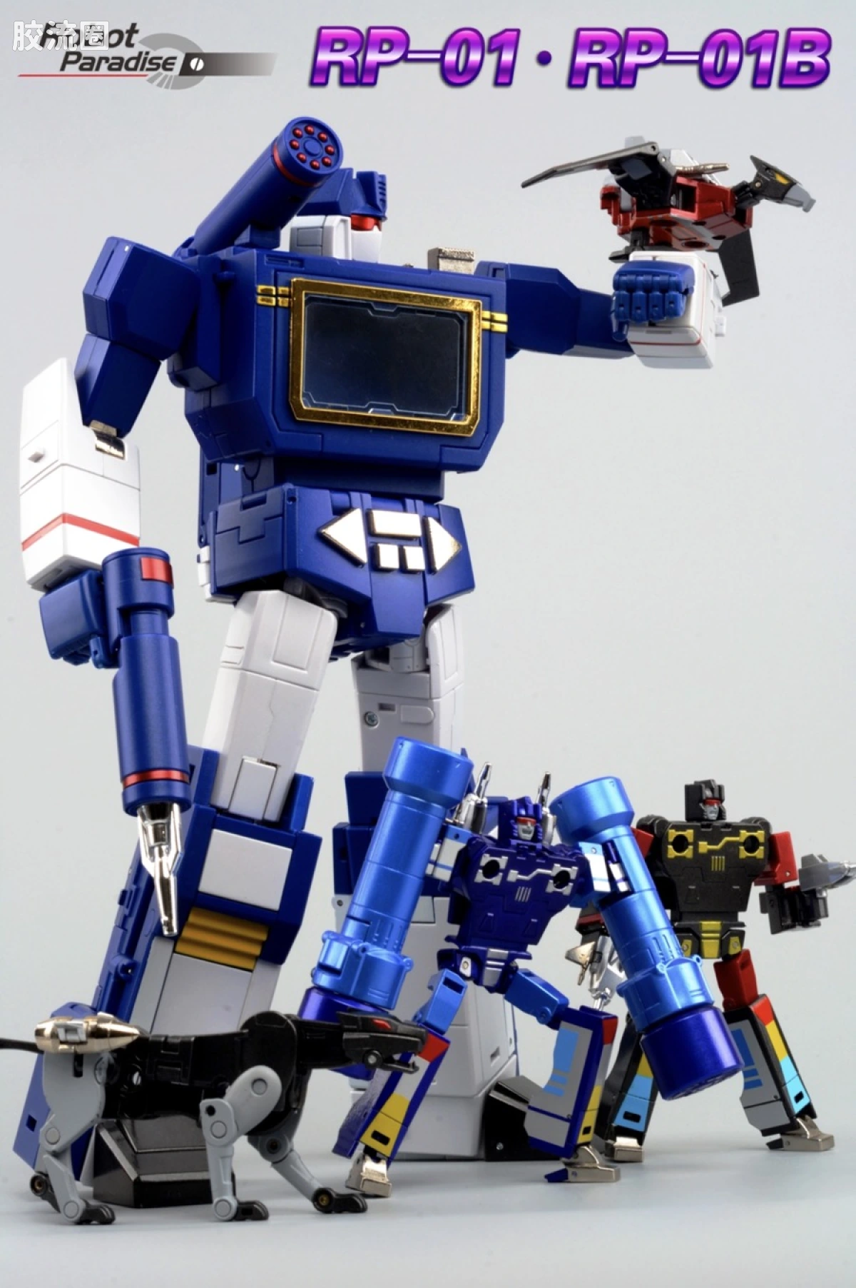 FansToys变形玩具系列 RP RP-01 声波(原FT-02) - 图片